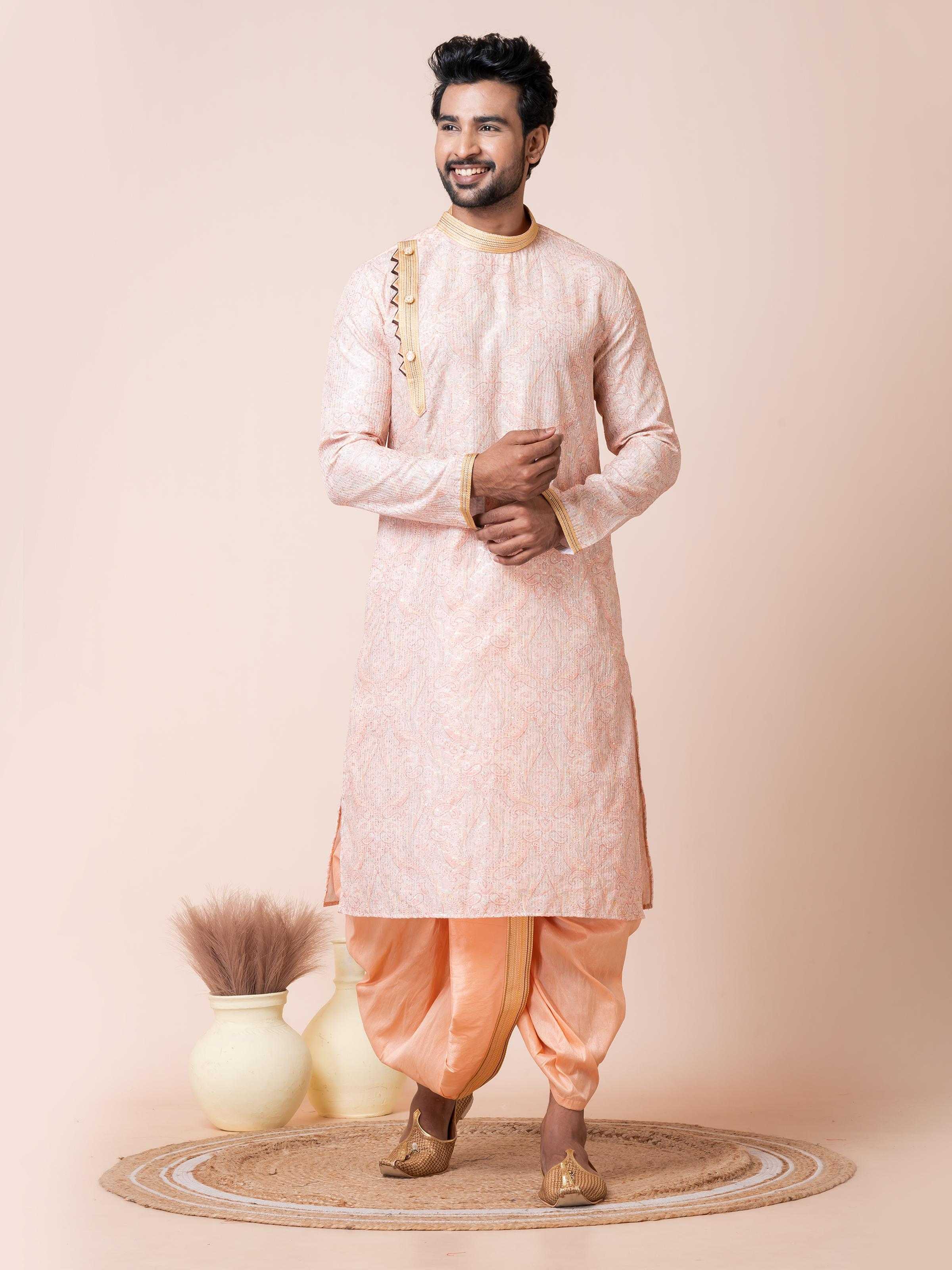 Ynf Poly Cotton RIN223 3493B Mens Wear Wholesale Mens Kurtas Mens Kurta Pyjama Men Wedding kurta Manufacturer
