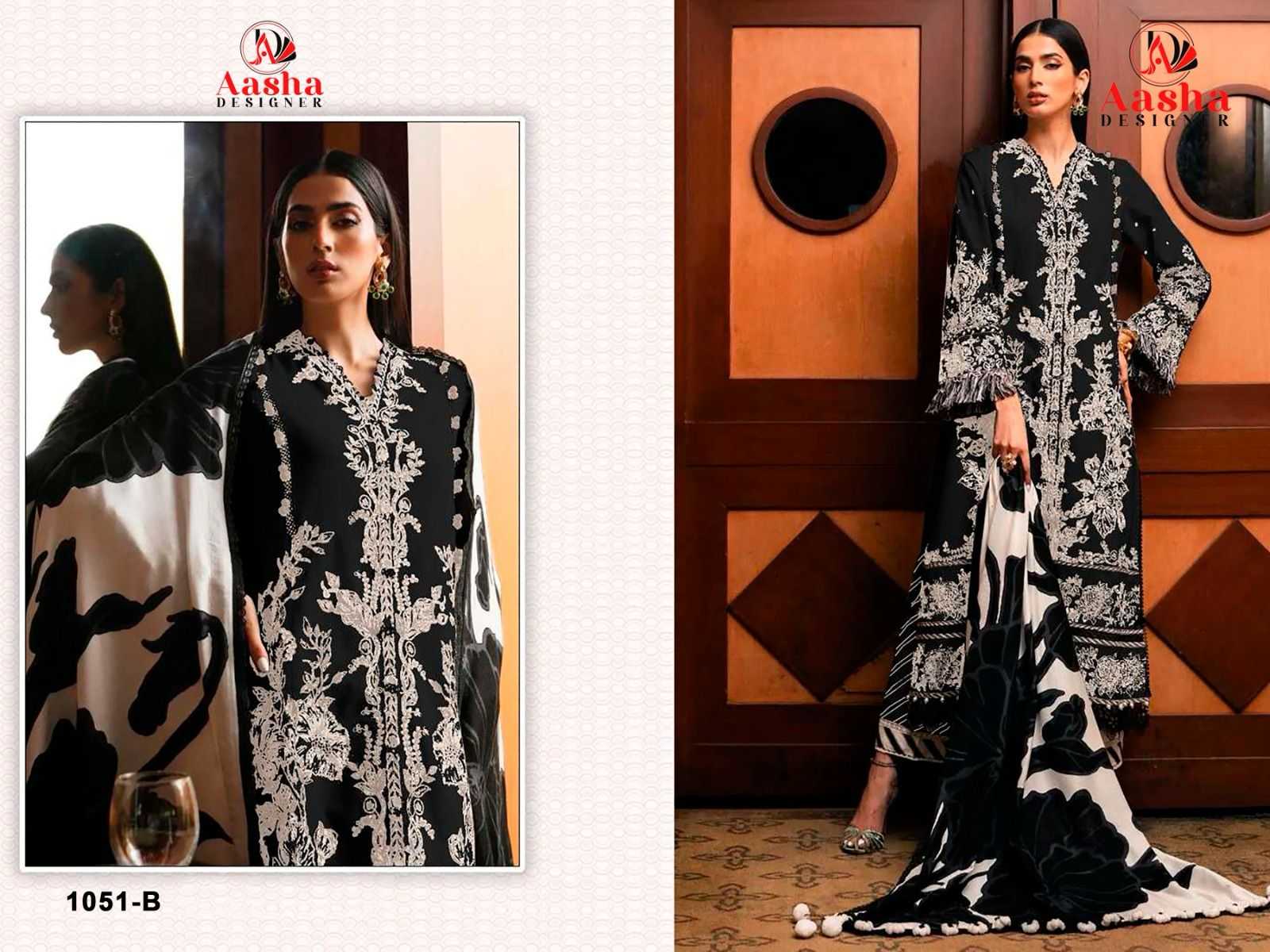 Ynf Pure Cotton KESH444 AASHA-1051 Suits & Dresses Wedding Collections Festive Collections Wholesale Printed Suits Embroidery Suits Cotton Suits Manufacturer