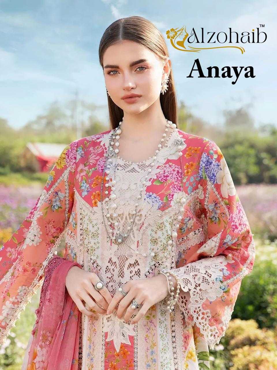 Ynf Pure Cotton KESH444 AZ-1278 Suits & Dresses Wholesale Printed Suits Embroidery Suits Cotton Suits Manufacturer