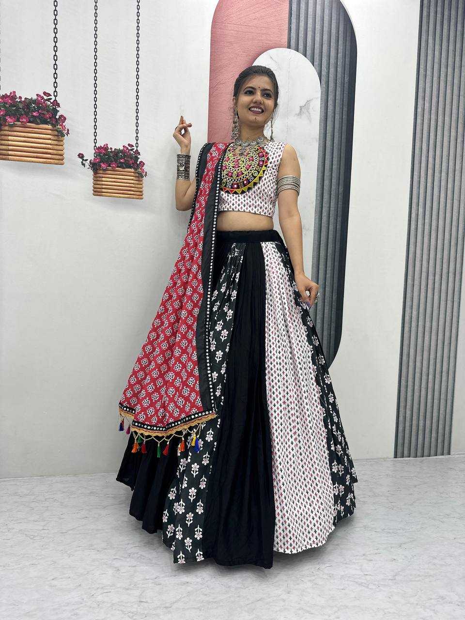 Ynf Pure Cotton KESH496 -N36 Lehengas Festive Collections Wholesale Fancy Lehenga Chaniya Choli Ram Navami Collections Manufacturer