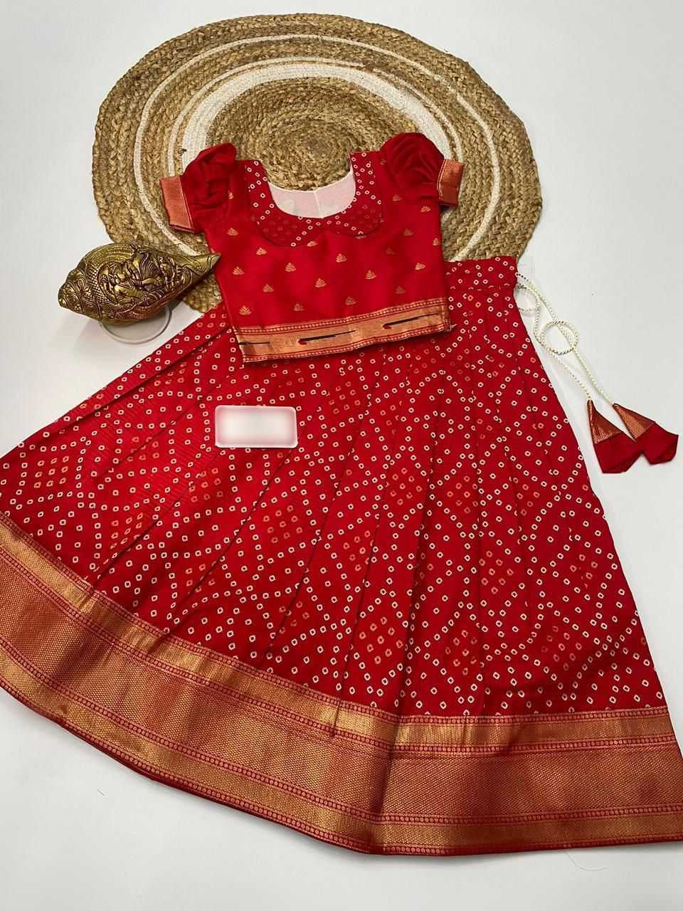 Ynf Pure Silk KESH493 Super Kids Wear Wholesale Kids Lehenga Kids Lehenga Choli Baby Girl Lehenga Manufacturer