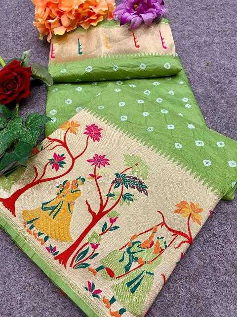 Ynf Pure Silk RIN144 RAJA-RANI Silk Sarees Festive Collections Wholesale Paithani Sarees Traditional Silk Sarees Zari Border Silk Sarees Manufacturer