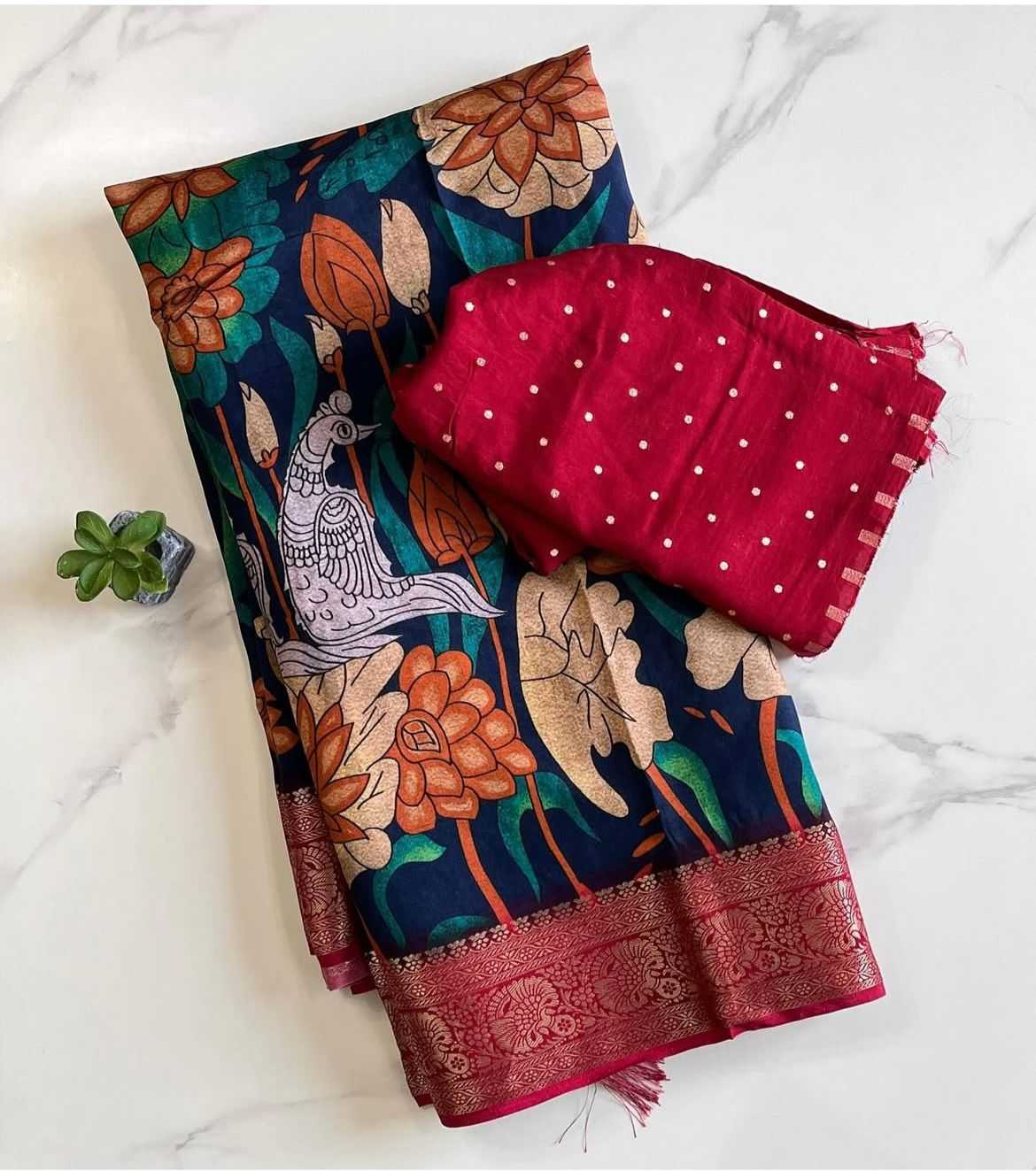 Ynf Pure Viscos RIN203 elegant Sarees Wedding Collections Festive Collections Wholesale Printed Sarees Kalamkari Sarees Viscose Saree Manufacturer