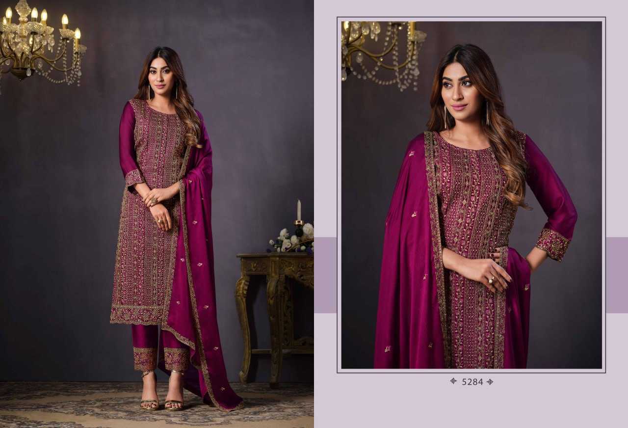 Ynf Rangoli Silk KESH504 5281 Suits & Dresses Wholesale Semi-Stitched Suits A-Line Suits Casual Dresses Manufacturer