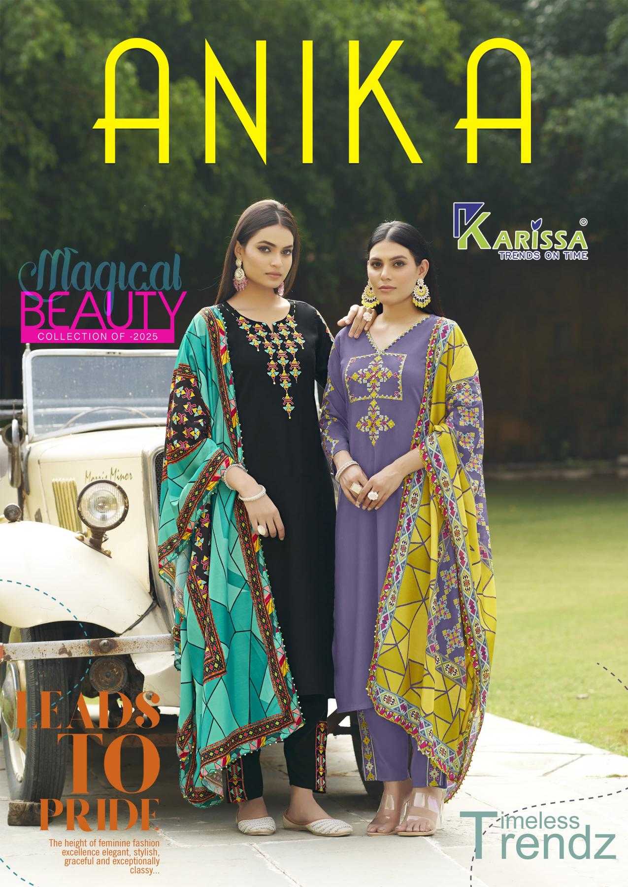 Ynf Rayon RIN190 KARISSA-ANIKA Setwise Collections Wholesale Kurtis Catalogs Manufacturer