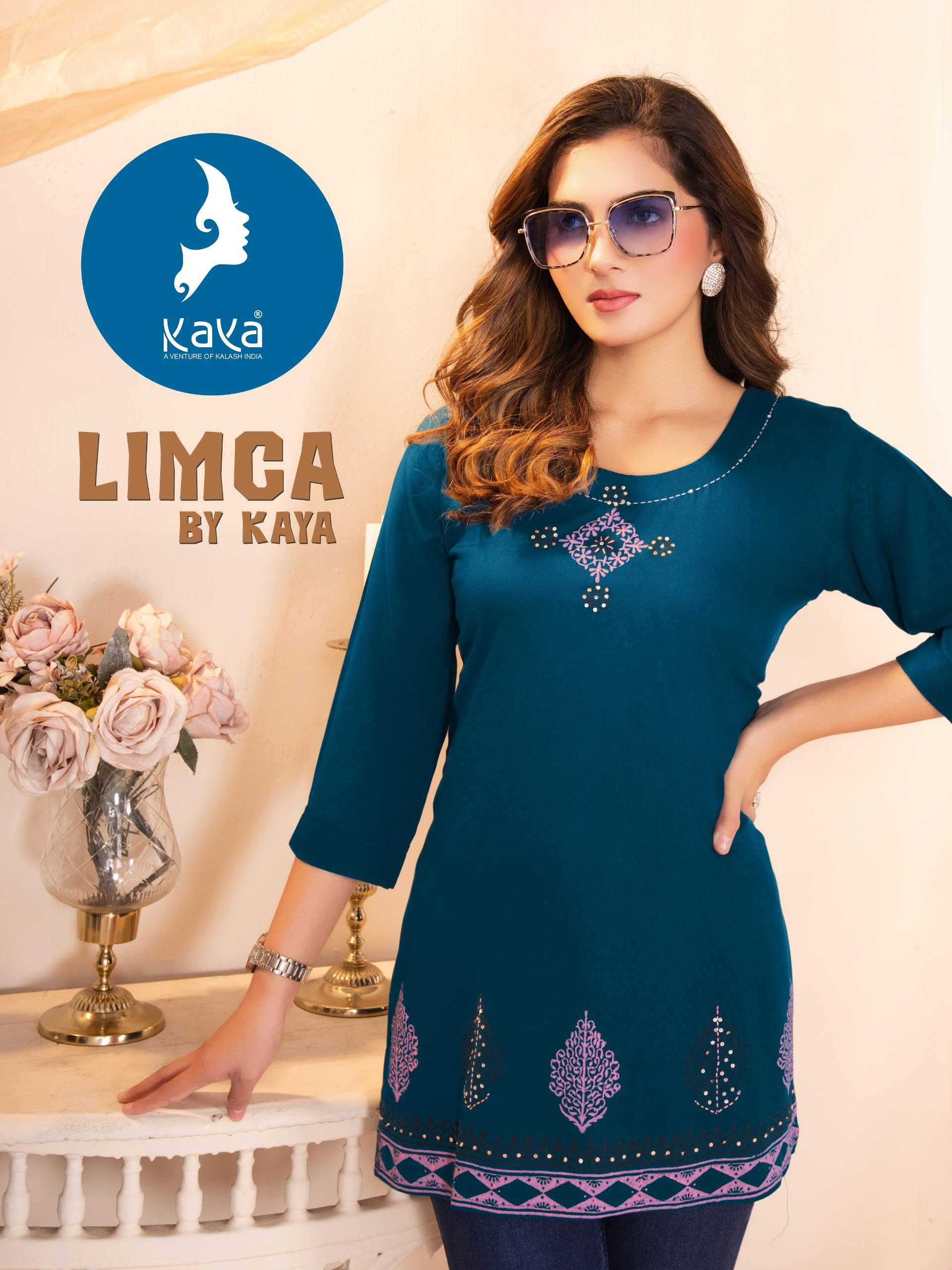 Ynf Rayon RIN190 LIMCA Setwise Collections Wholesale Kurtis Catalogs Manufacturer