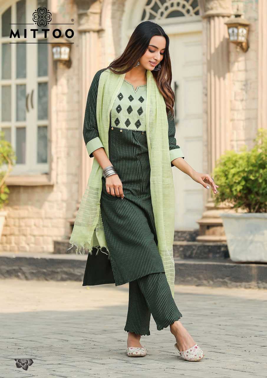 Ynf Rayon RIN190 MITTOO Rashmika Setwise Collections Wholesale Kurtis Catalogs Manufacturer