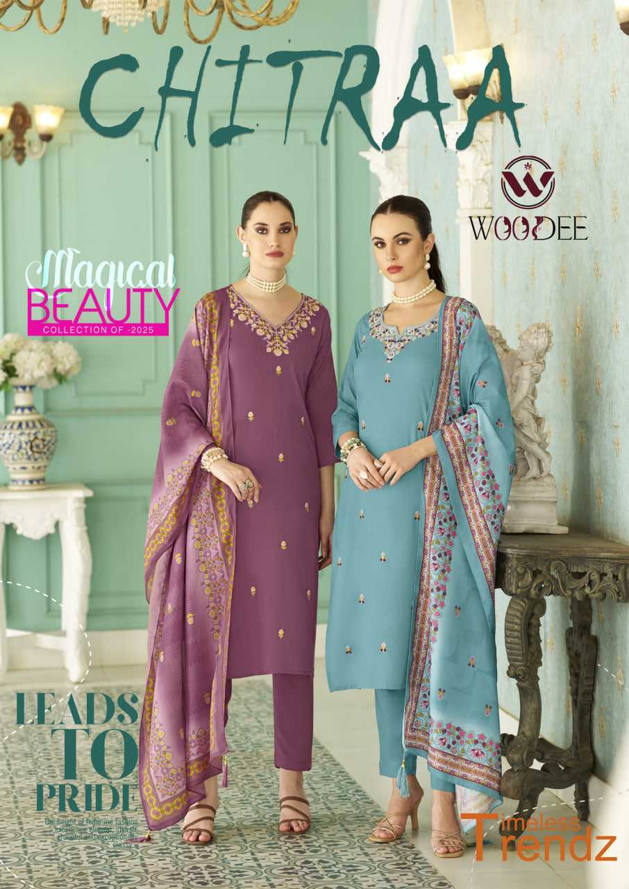 Ynf Rayon RIN190 WOODEE CHITRAA Setwise Collections Wholesale Kurtis Catalogs Manufacturer
