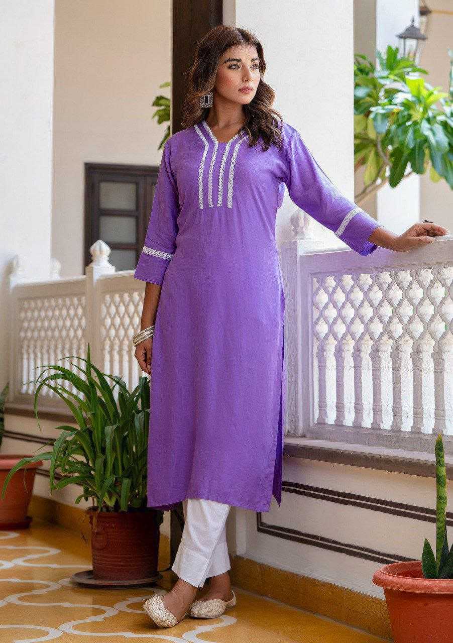 Ynf Rayon RIN220 Laxmi Kurti Wholesale Casual Kurtis Rayon Kurtis Embroidered Kurtis Manufacturer