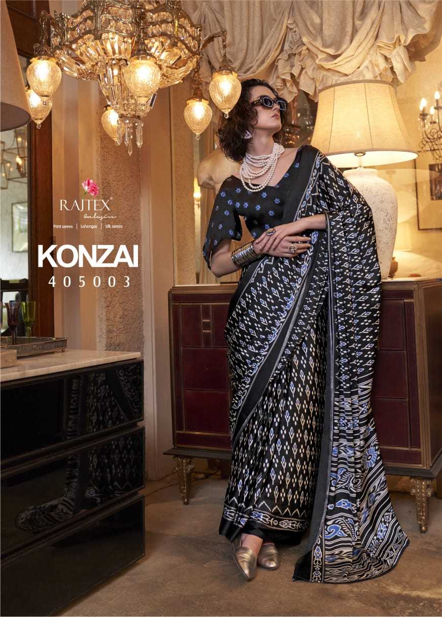 Ynf Satin KESH447 KONAZI Sarees Wedding Collections Festive Collections Wholesale Party Wear Sarees Printed Sarees Crape Satin Sarees Manufacturer