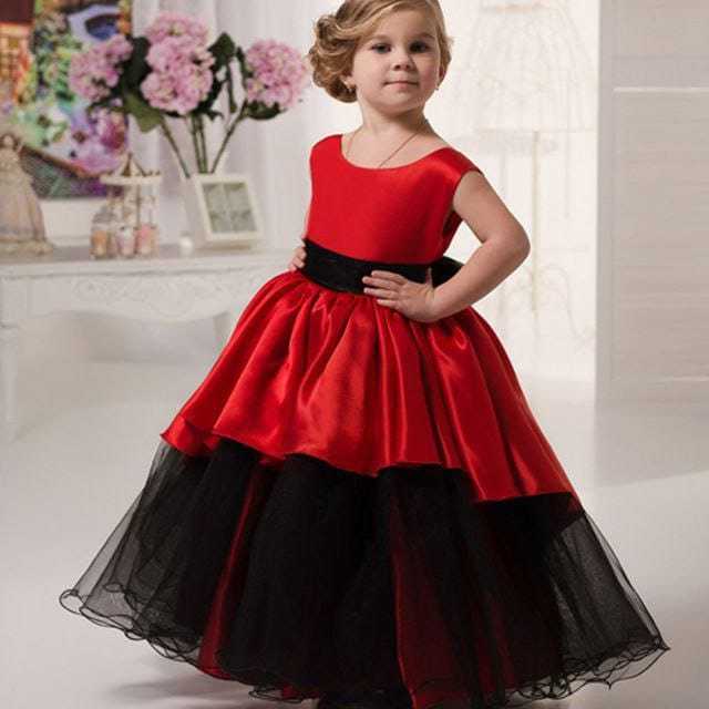 Ynf Satin RIN157 8151 Kids Wear Wholesale Kids Gown Kids Ethnic Gowns Manufacturer