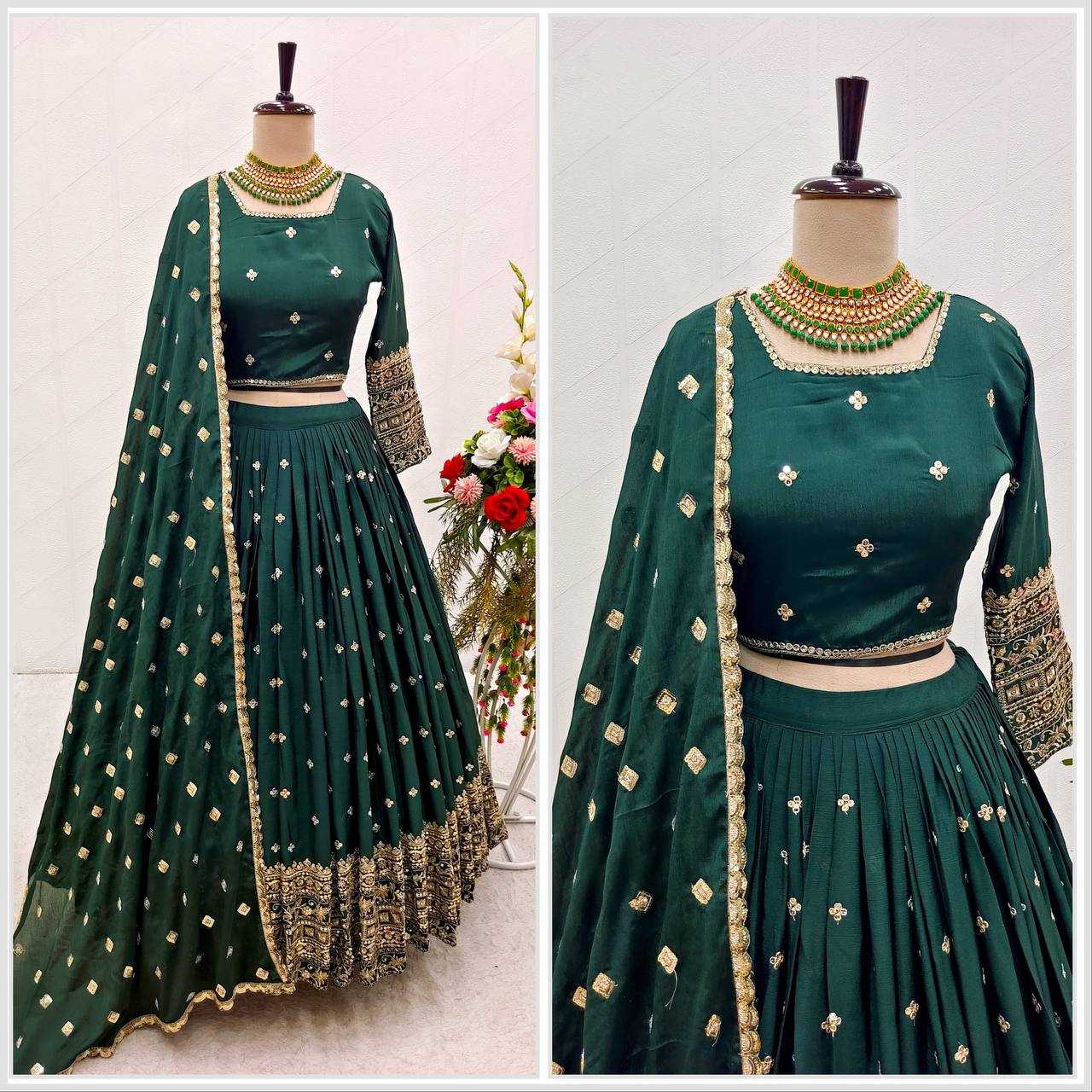 Ynf Satin Silk KESH506 511 Lehengas Wedding Collections Festive Collections Wholesale Embroidered Lehenga Designer Lehenga Choli Lehenga With Dupatta Manufacturer