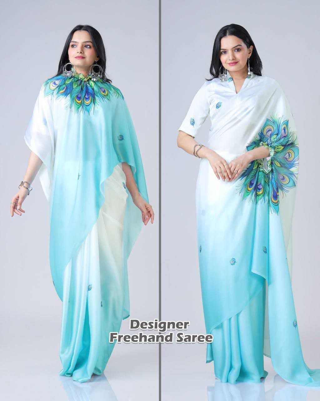 Ynf Satin Silk KESH516 9266 Sarees Wholesale Party Wear Sarees Fancy Sarees Printed Sarees Manufacturer