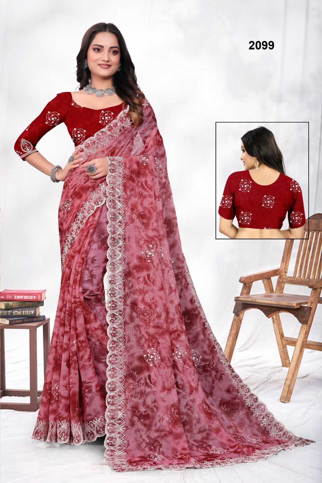 Ynf Shimmer silk KESH114 2099 Sarees Wedding Collections Festive Collections Wholesale Designer Sarees Sequence Sarees Cutwork Saree Manufacturer