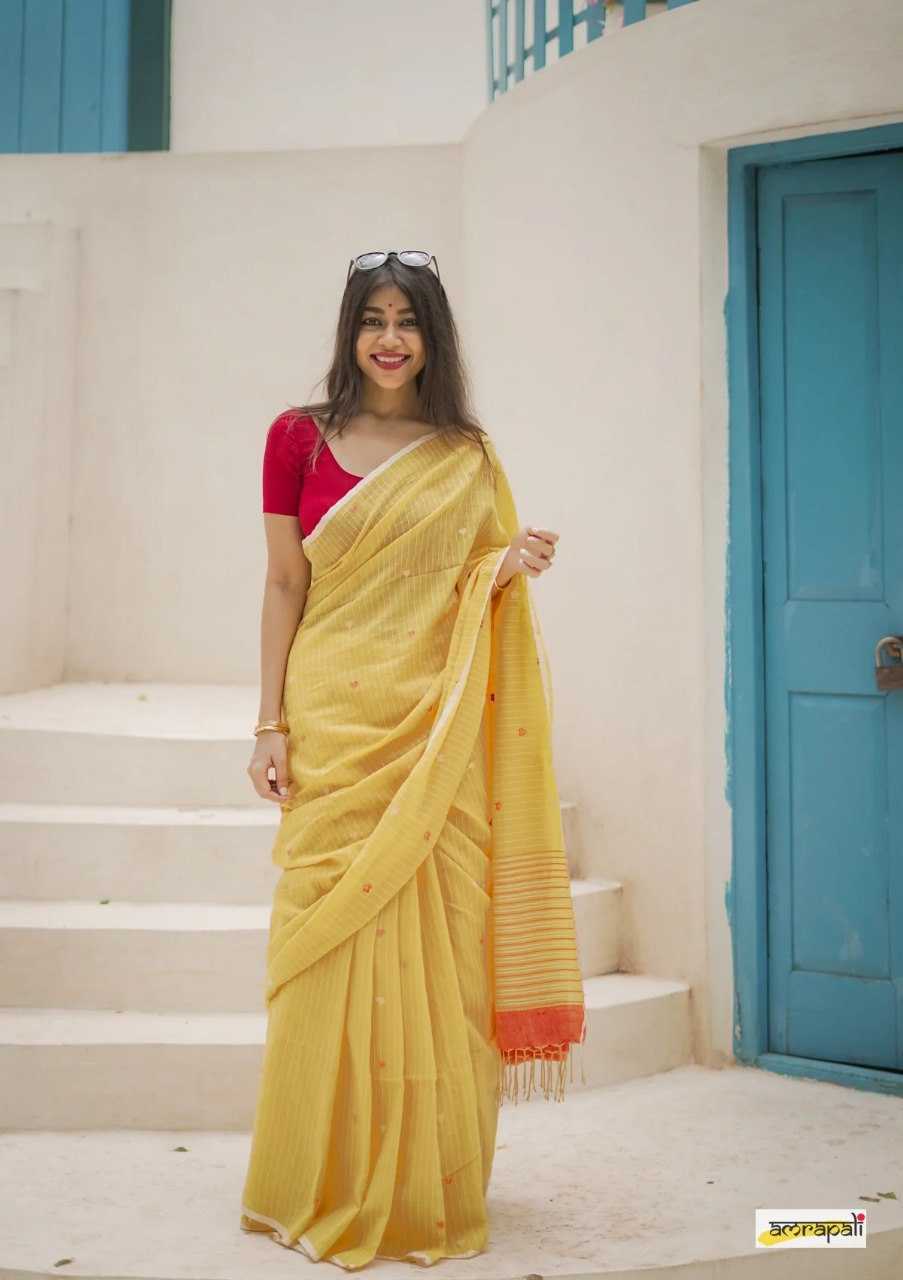 Ynf Silk Cotton RIN101 3503 Sarees Wholesale Fancy Sarees Cotton Linen Sarees Ladies Sarees Manufacturer