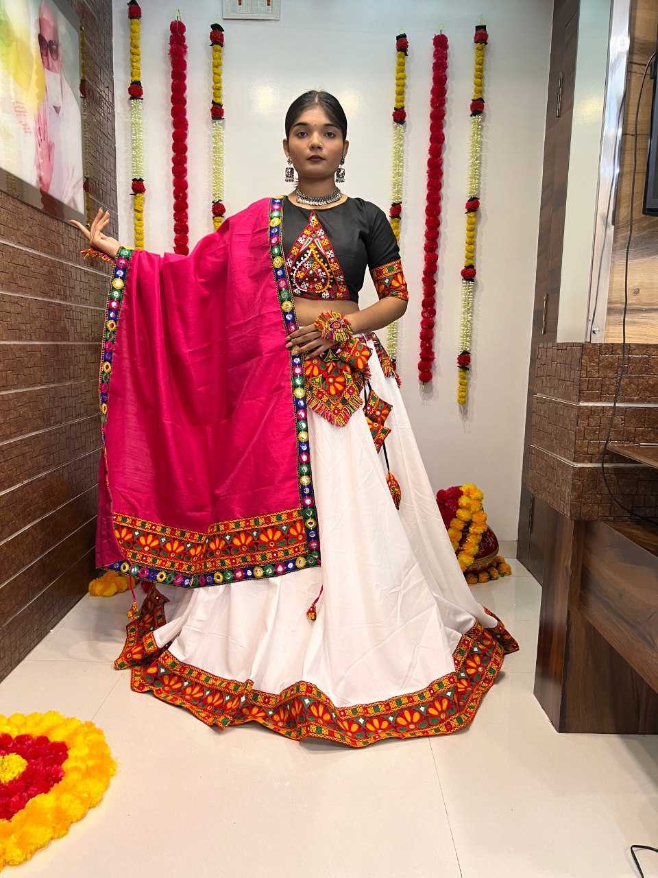 Ynf Silk Cotton RIN227 7050 Lehengas Festive Collections Wholesale Designer Lehenga Choli Navratri Chaniya Choli Manufacturer