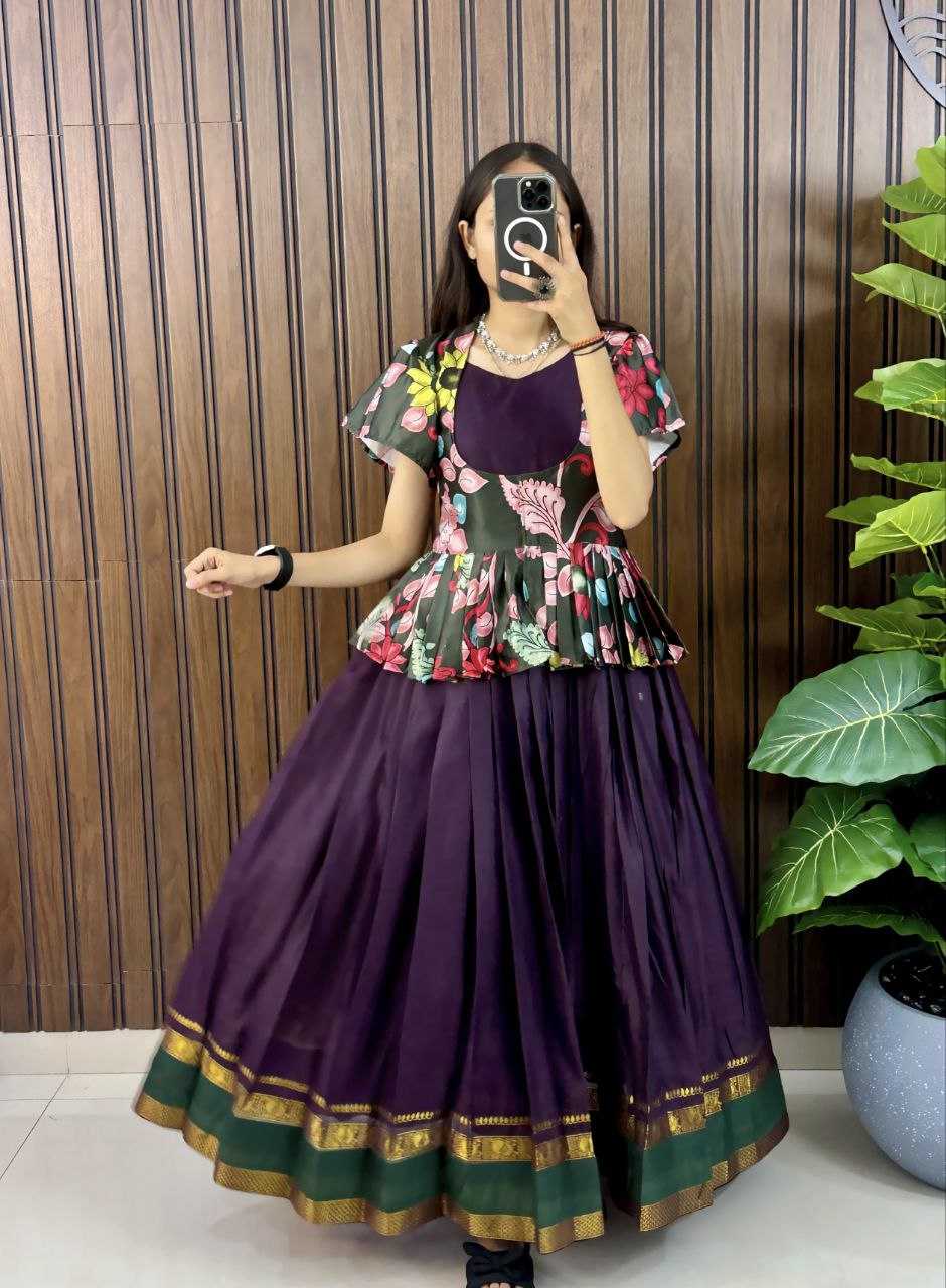 Ynf Silk RIN161 heavy silk Gowns Wholesale Fancy Gowns Anarkali Gown Long Gowns Manufacturer