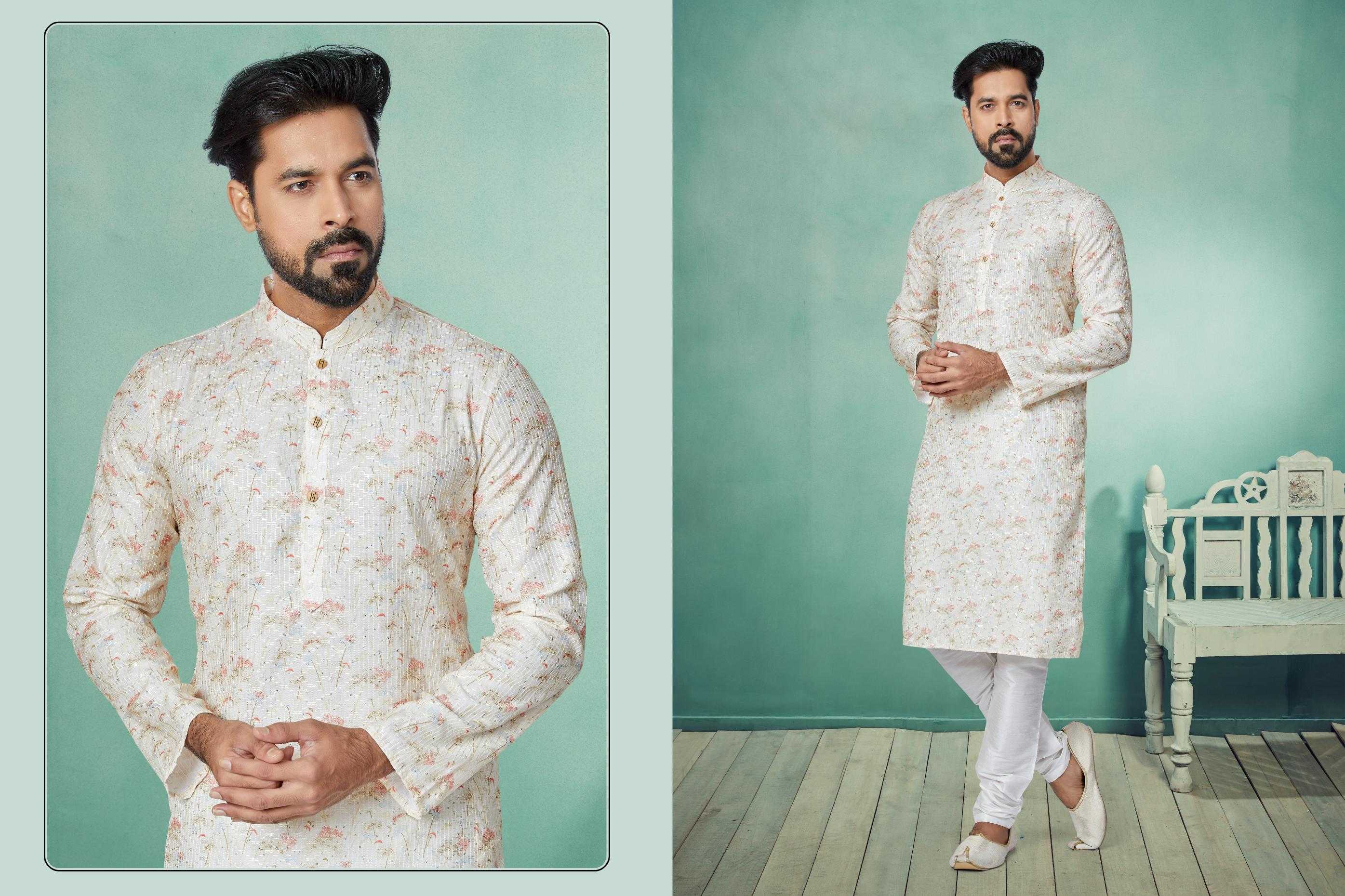 Ynf Silk RIN223 3131 C Mens Wear Wholesale Mens Kurtas Mens Kurta Pyjama Men Wedding kurta Manufacturer