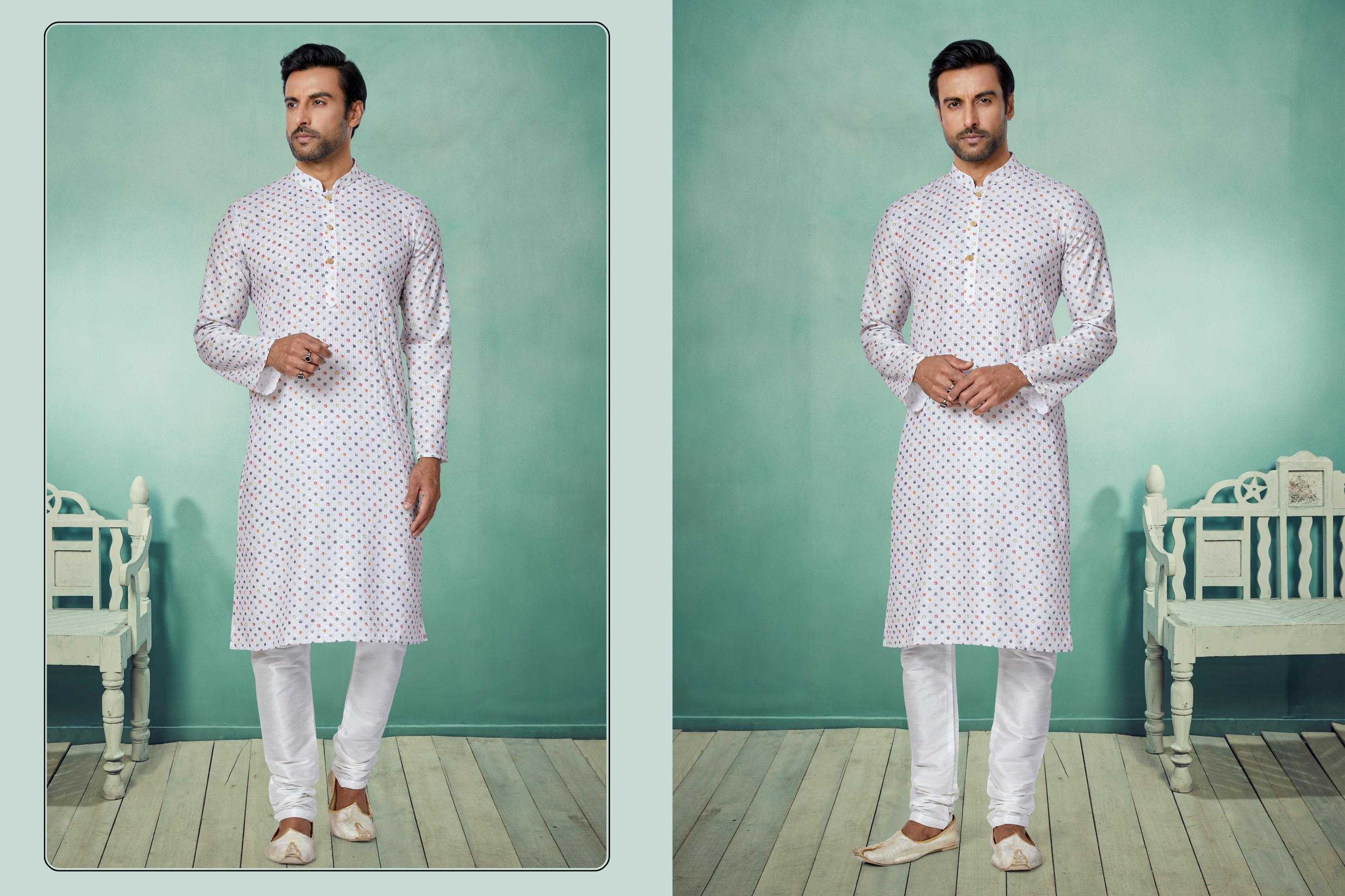 Ynf Silk RIN223 3133 C Mens Wear Wholesale Mens Kurtas Mens Kurta Pyjama Men Wedding kurta Manufacturer