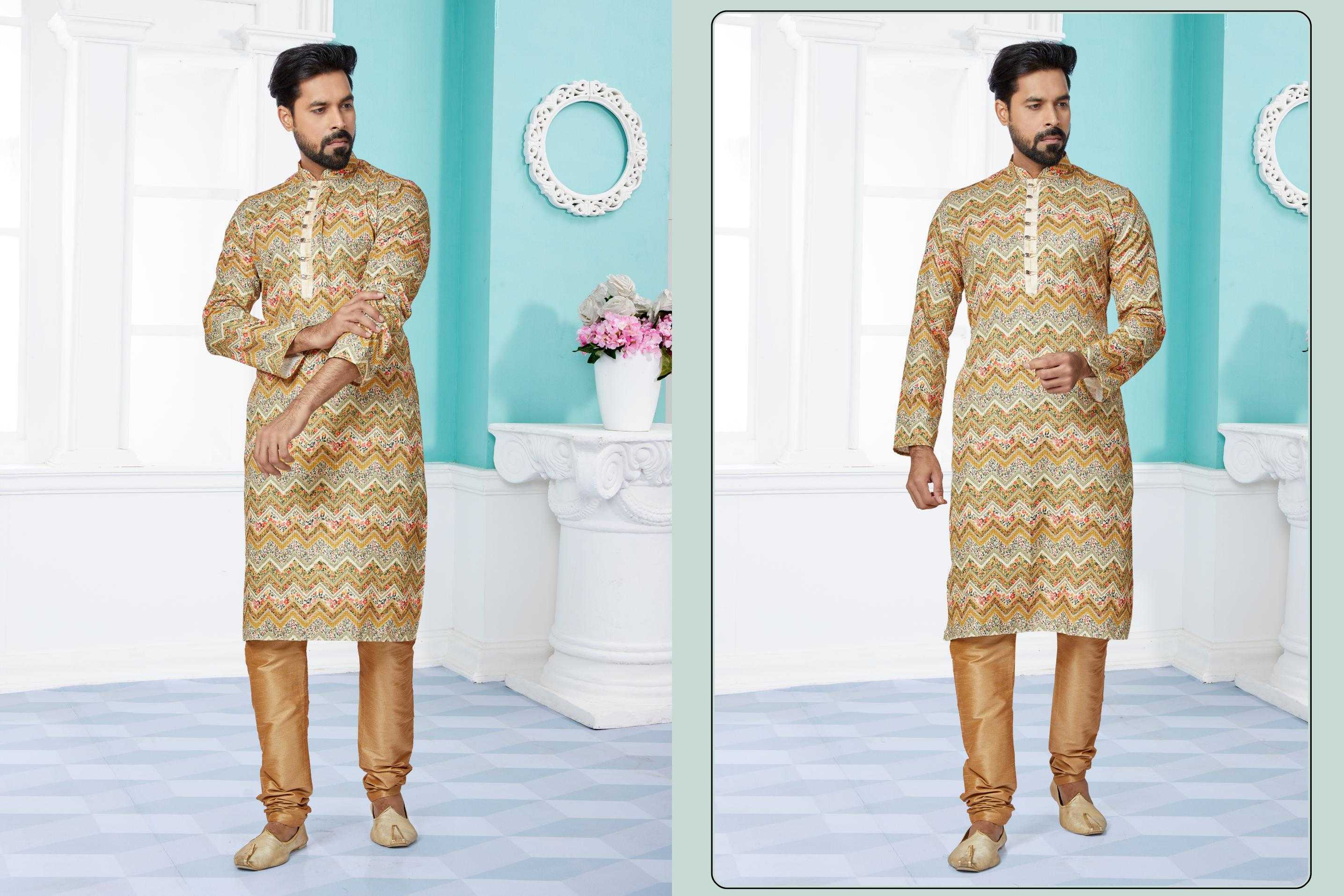Ynf Silk RIN223 3149 C Mens Wear Wholesale Mens Kurtas Mens Kurta Pyjama Men Wedding kurta Manufacturer