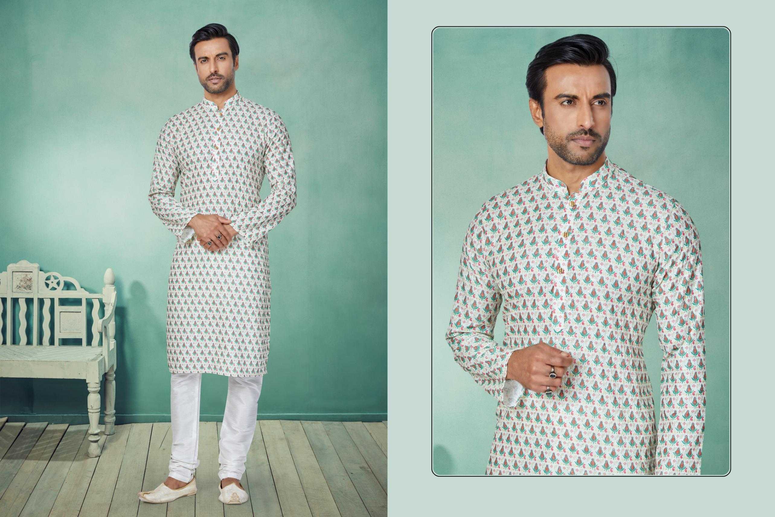 Ynf Silk RIN223 3154 C Mens Wear Wholesale Mens Kurtas Mens Kurta Pyjama Men Wedding kurta Manufacturer