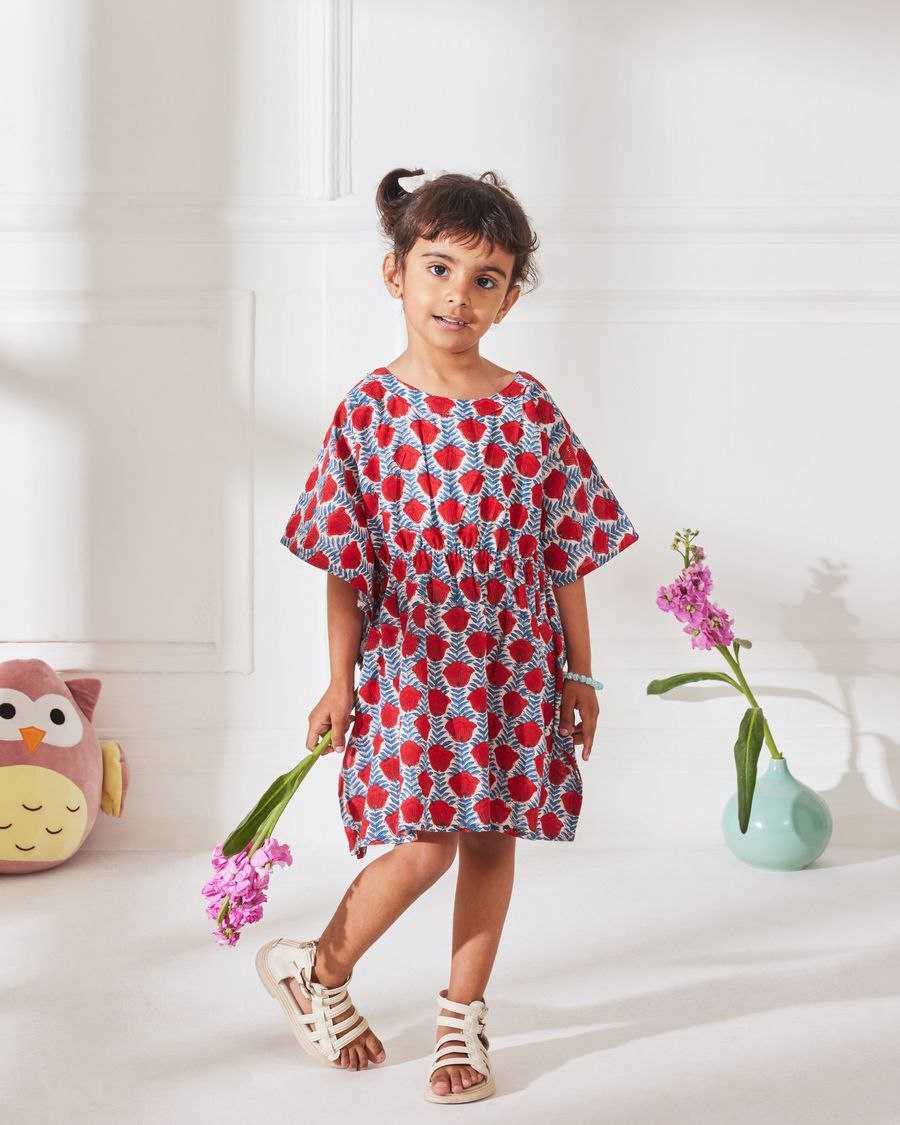 Ynf Slub Reyon RIN107 352 Kids Wear Wholesale Kids Frocks Girls Frock Girls Cotton Frocks Manufacturer