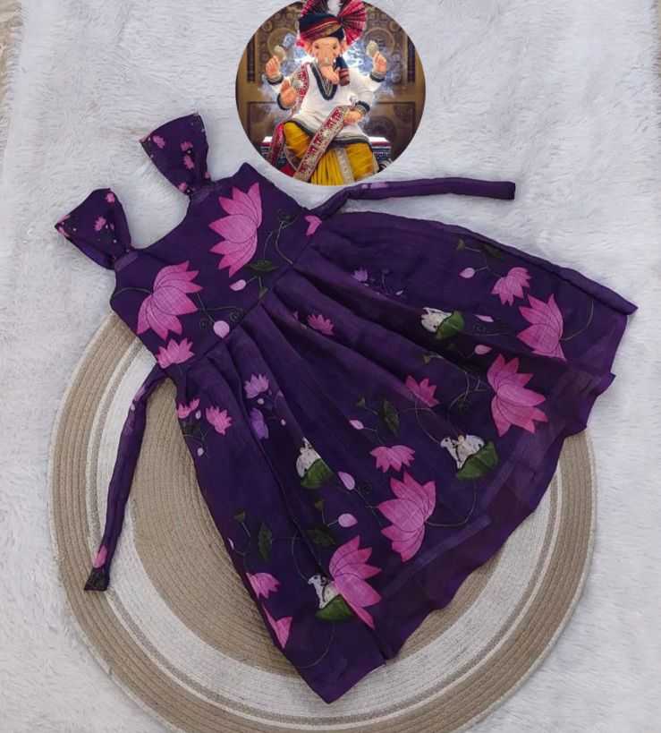 Ynf Soft Cotton KESH493 Stylish Kids Wear Wholesale Kids Gown Kids Ethnic Gowns Manufacturer