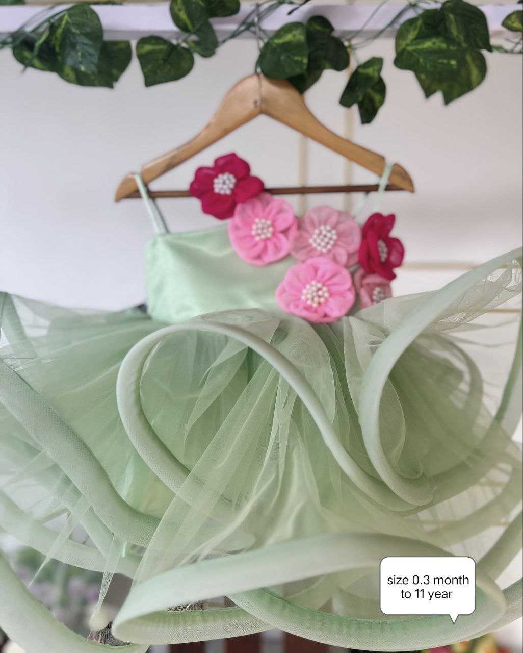 Ynf Soft Cotton RIN107 336 Kids Wear Wholesale Kids Frocks Girls Frock Kids Festive Wear Manufacturer