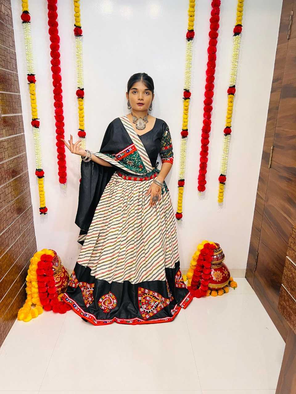Ynf Soft Cotton Silk RIN227 7048 Lehengas Wedding Collections Festive Collections Wholesale Silk Lehenga Lehenga With Blouse Navratri Chaniya Choli Manufacturer