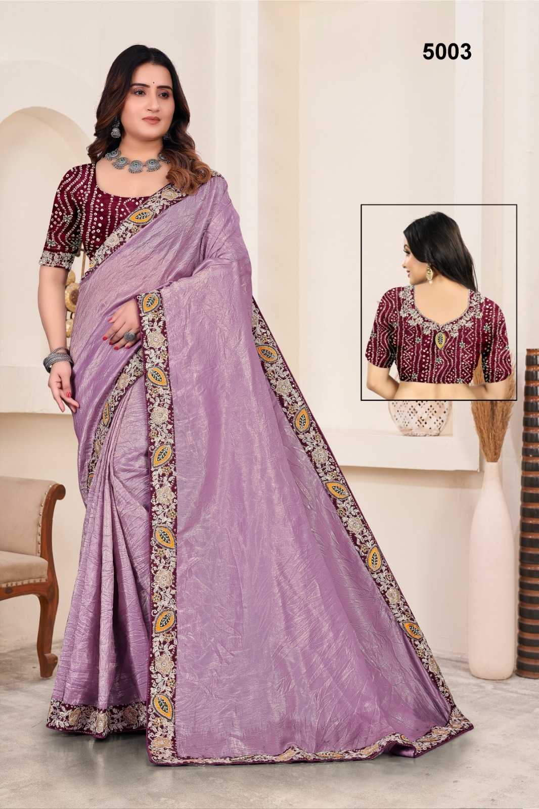 Ynf Soft Gold Crush KESH114 5003 Sarees Wedding Collections Wholesale Designer Sarees Embroidered Sarees Stone Work Saree Manufacturer