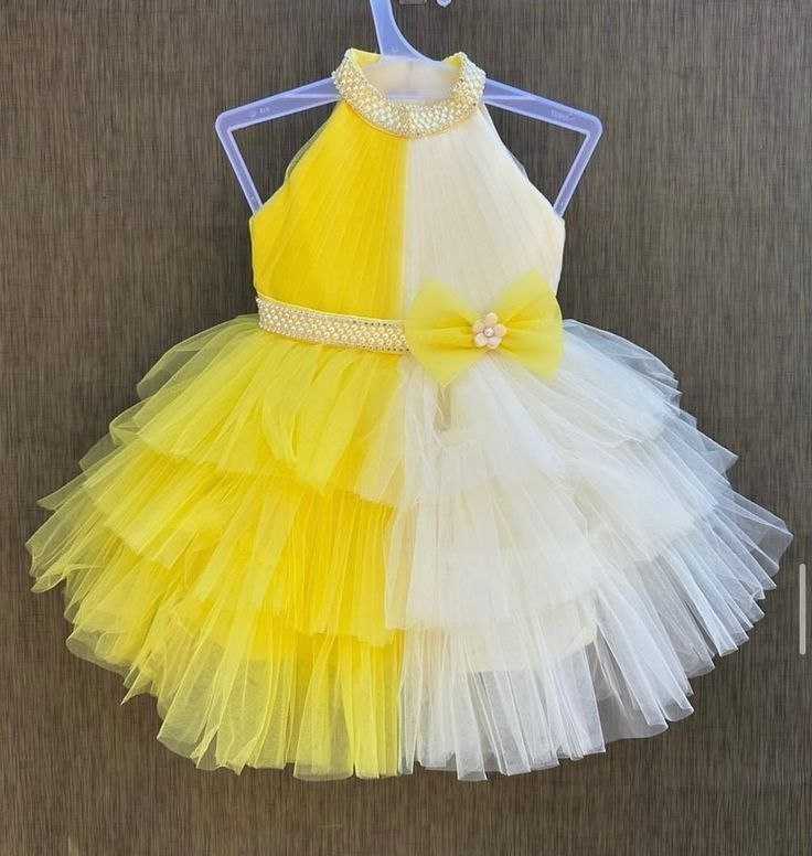 Ynf Soft Net RIN107 354 Kids Wear Wholesale Kids Frocks Girls Frock Kids Designer Frock Manufacturer