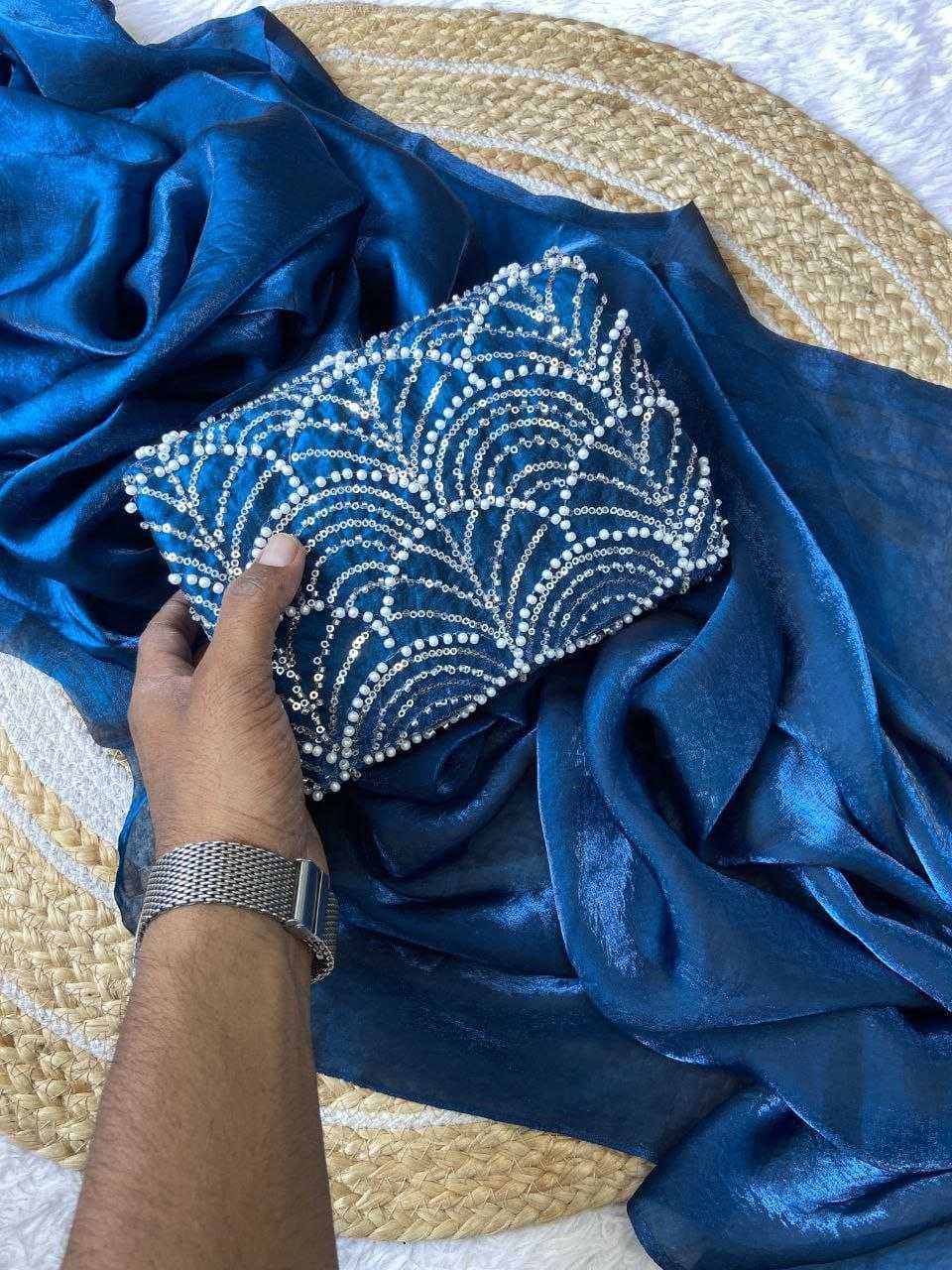 Ynf Space Silk RIN216 space queen Sarees Wholesale Party Wear Sarees Fancy Sarees Casual Sarees Manufacturer