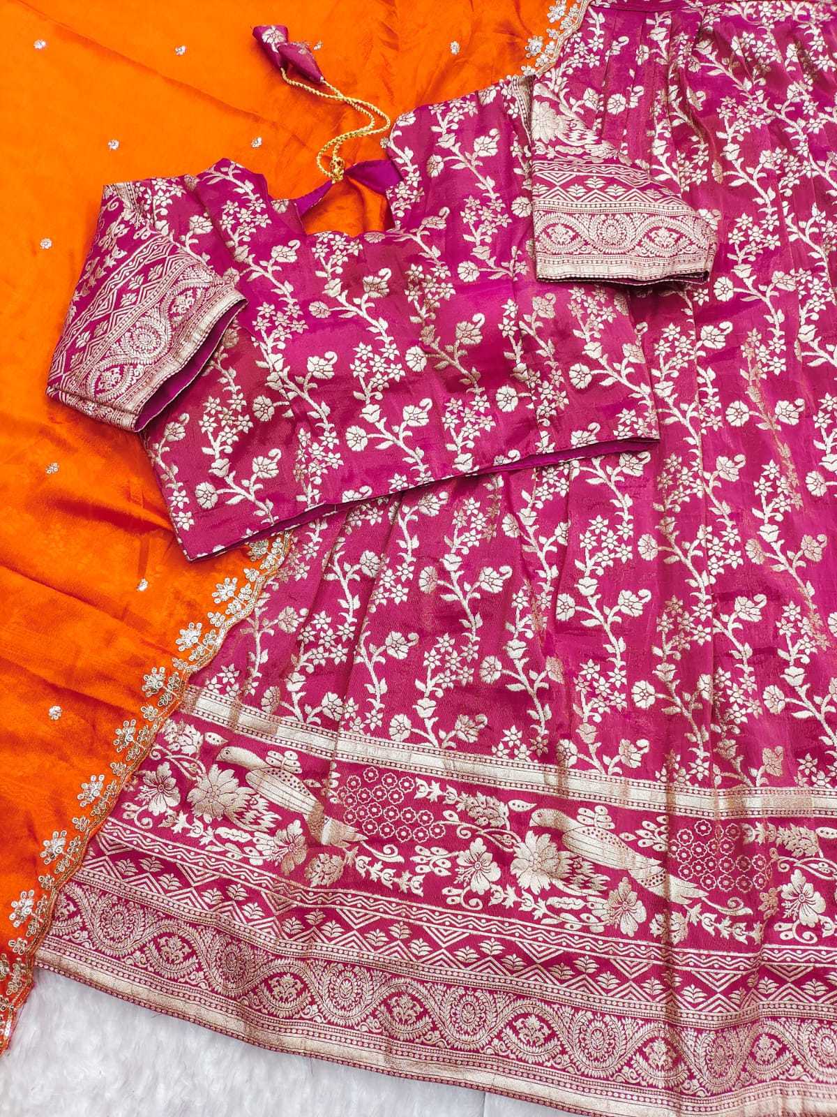 Ynf Tissue Silk KESH493 103 Lehengas Wholesale Designer Lehenga Silk Lehenga Embroidered Lehenga Manufacturer