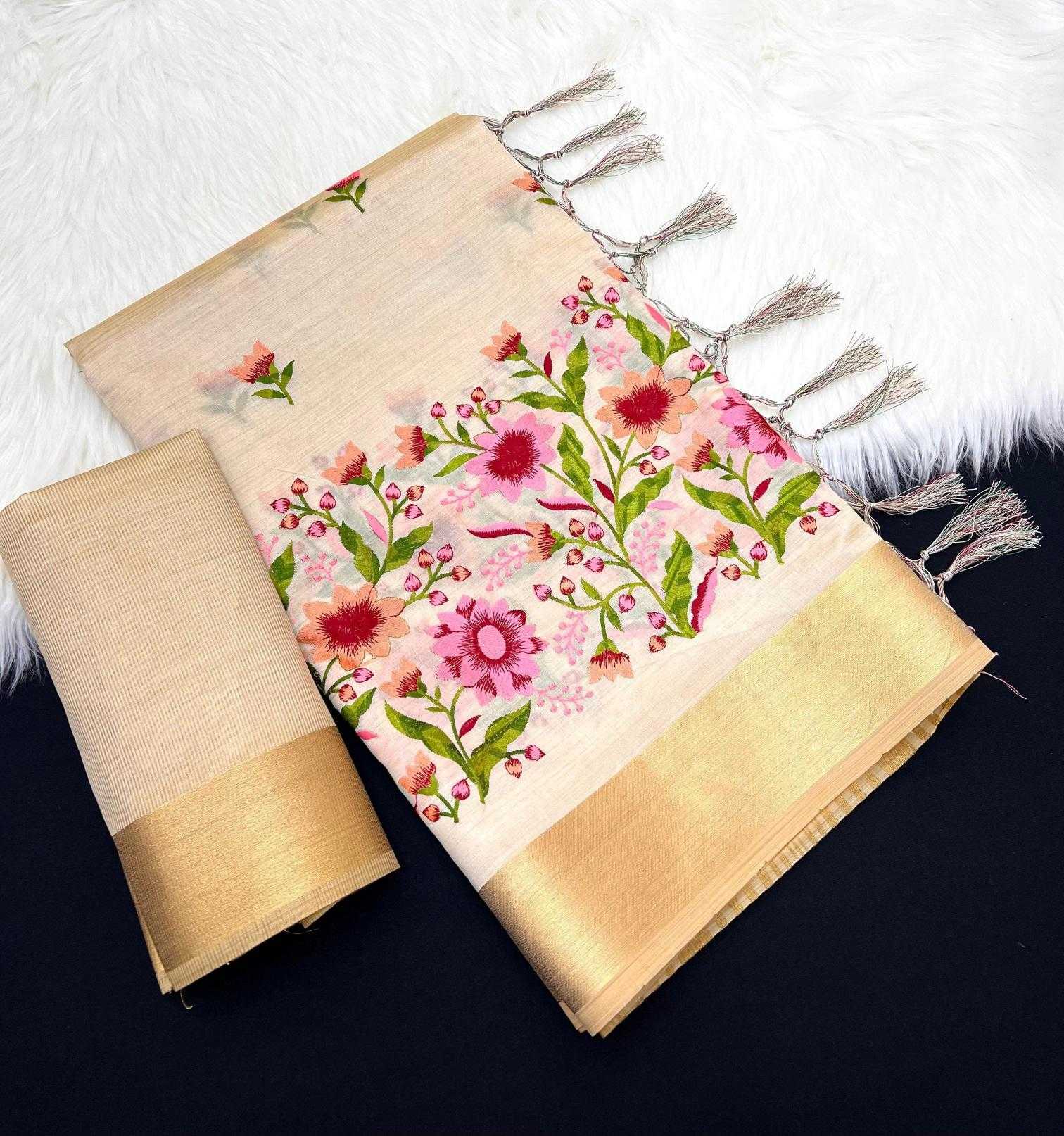Ynf Tussar Silk RIN209 GULZAAR Silk Sarees Wedding Collections Wholesale Tussar Silk Sarees Zari Border Silk Sarees Embroidered Silk Sarees Manufacturer