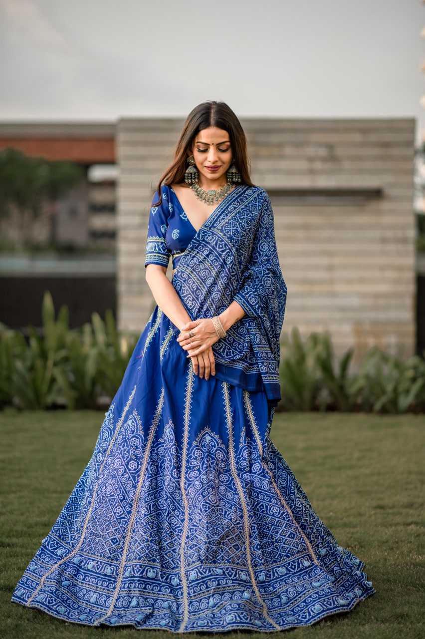 Ynf Vaishali Silk KESH134 1251 Lehengas Wedding Collections Festive Collections Wholesale Silk Lehenga Printed Lehenga Lehenga With Blouse Manufacturer