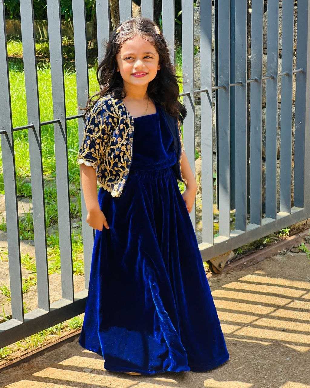 Ynf Velvet RIN107 348 Kids Wear Wholesale Indian Wear For Kids Kids Wedding Outfits Kids Indo-Western Wear Manufacturer