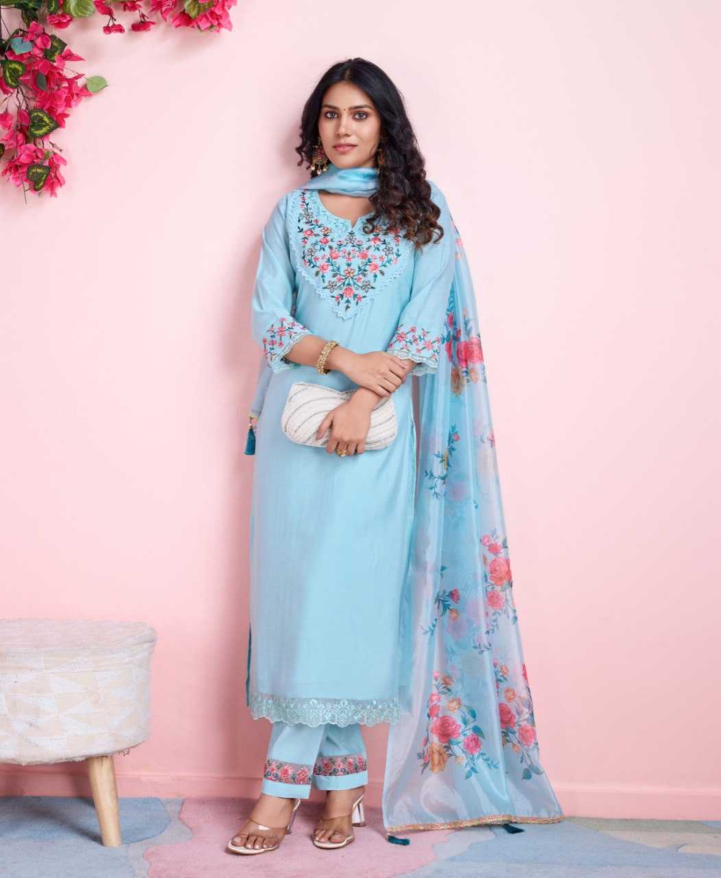 Ynf Viscose KESH507 109 Suits & Dresses Wholesale Ladies Suits Embroidery Suits Designer Suits Manufacturer