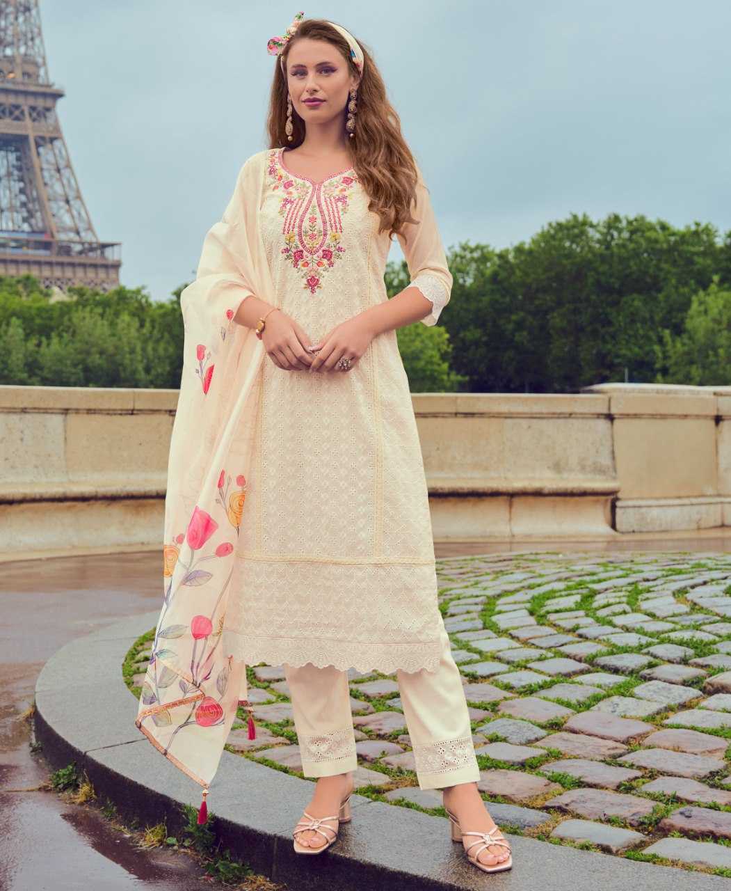 Ynf Viscose KESH507 110 Suits & Dresses Wholesale Ladies Suits Embroidery Suits Designer Suits Manufacturer