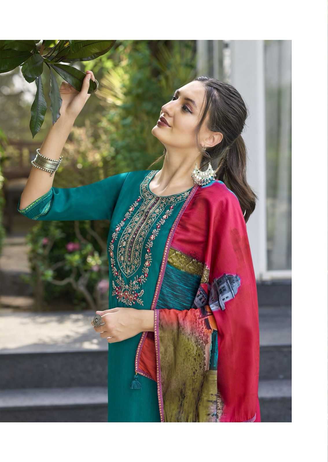Ynf Viscose RIN190 KADLEE-ZARIN Setwise Collections Wholesale Kurtis Catalogs Manufacturer