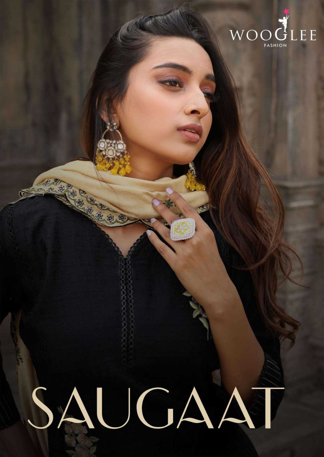 Ynf Viscose RIN190 WOOGLEE-Saugaat Setwise Collections Wholesale Kurtis Catalogs Manufacturer