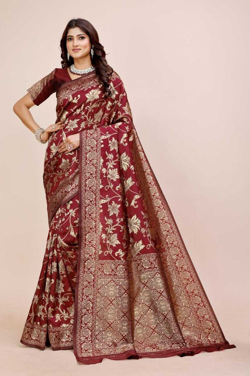 Ynf Art Silk KESH522 113 Silk Sarees Wholesale Banarasi Silk Sarees With Zari Work Manufacturer