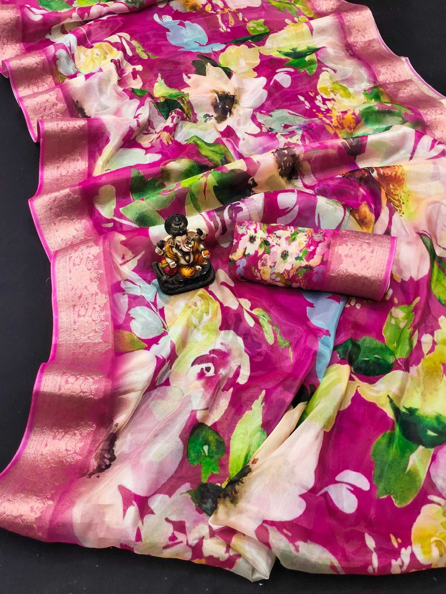Ynf Art Silk RIN183 ZURI Silk Sarees Wholesale Art Silk Sarees Printed Silk Saree Designer Silk Sarees Manufacturer