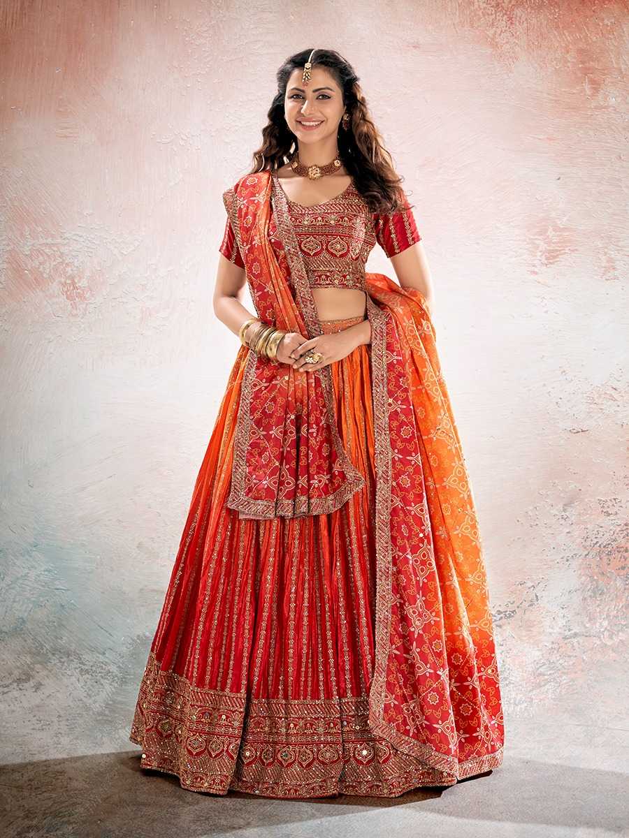 Ynf Art Silk RIN197 3123 Lehengas Wholesale Designer Lehenga Bridal Lehenga Wedding Lehenga Manufacturer