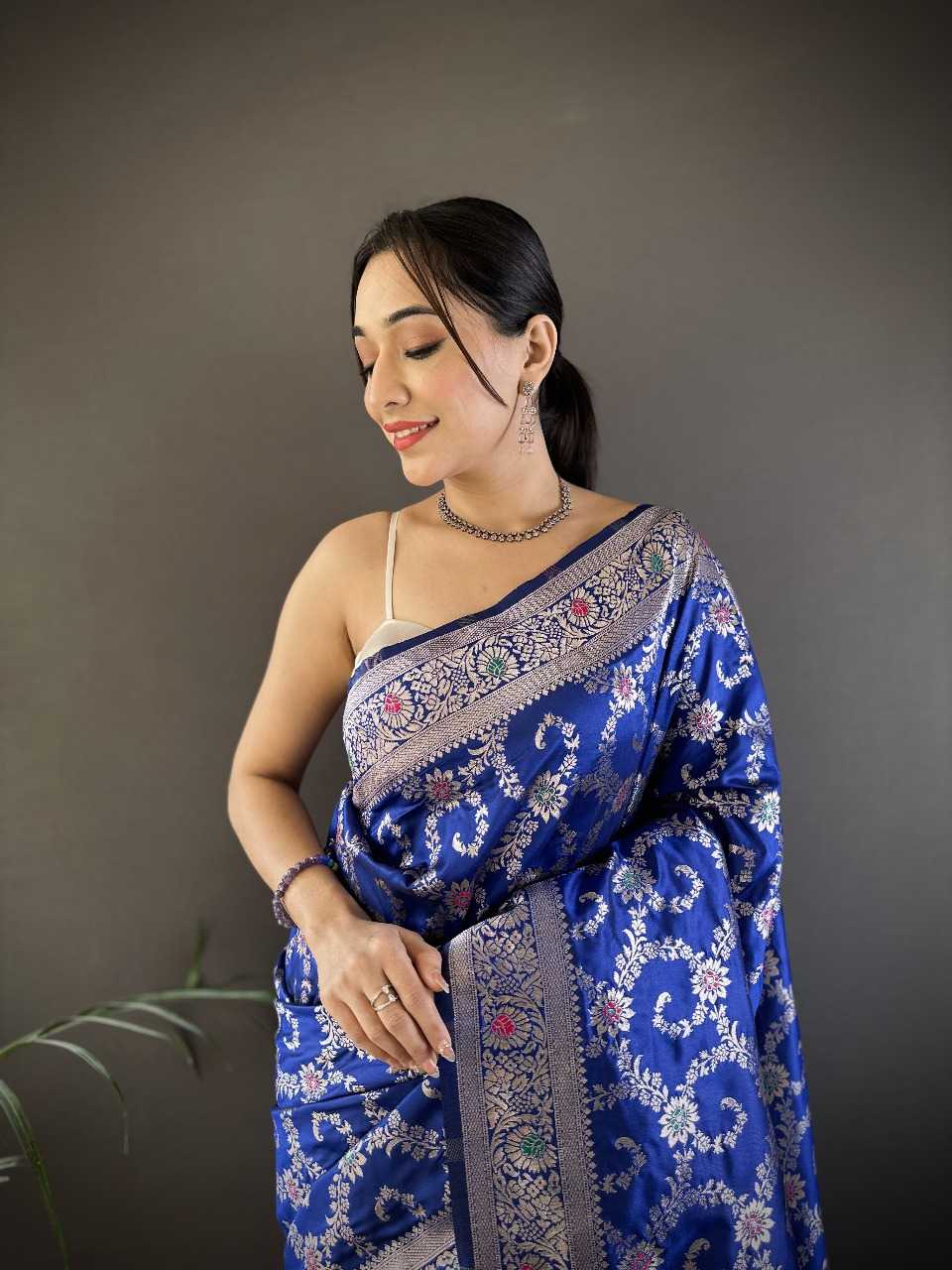 Ynf Banana Silk RIN197 3072 Silk Sarees Wholesale Party Wear Silk Sarees Designer Silk Sarees Fancy Silk Sarees Manufacturer