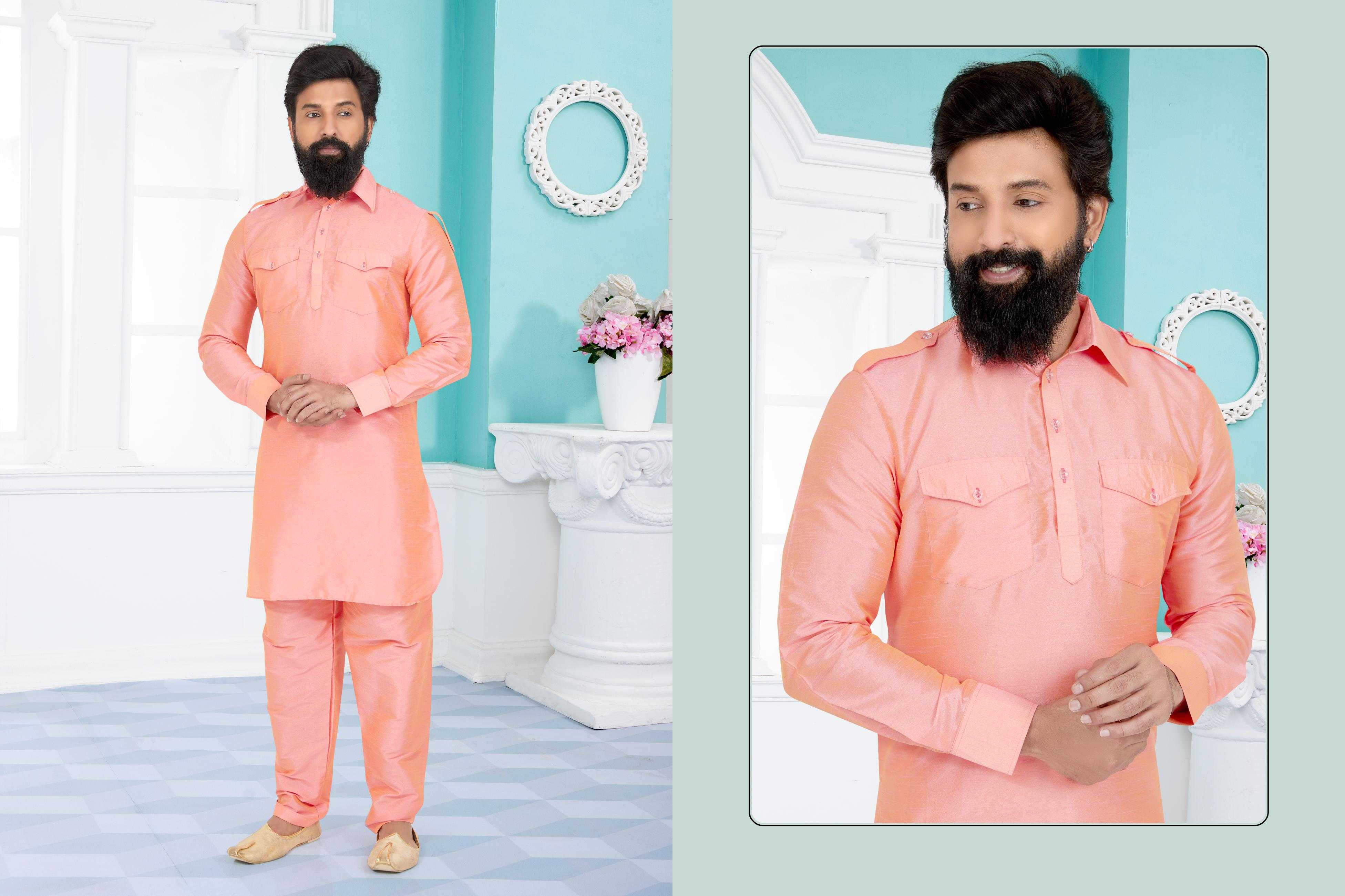 Ynf Banarasi Jacquard RIN223 3105C Mens Wear Wholesale Mens Kurtas Mens Kurta Pyjama Men Wedding kurta Manufacturer