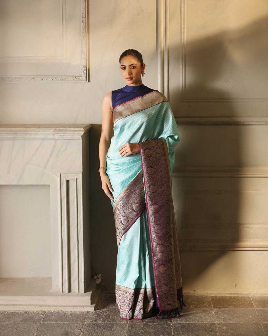Ynf Banarasi Soft Silk KESH101 45212 Silk Sarees Wedding Collections Festive Collections Wholesale Banarasi Silk Sarees Silk Sarees With Blouse Festival Silk Sarees Manufacturer