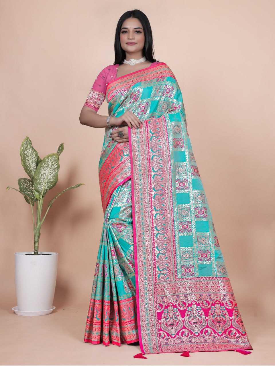 Ynf Banarasi Soft Silk KESH553 11 Silk Sarees Wedding Collections Festive Collections Wholesale Banarasi Silk Sarees Silk Sarees For Weddings Festival Silk Sarees Manufacturer