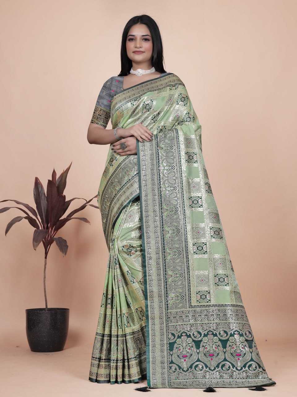 Ynf Banarasi Soft Silk KESH553 13 Silk Sarees Wedding Collections Festive Collections Wholesale Banarasi Silk Sarees Zari Border Silk Sarees Silk Sarees With Blouse Manufacturer