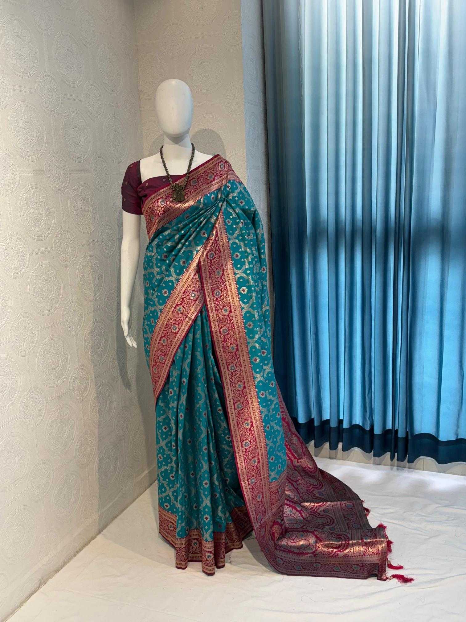 Ynf Banarasi Soft Silk RIN118 LEVEL Silk Sarees Wholesale Banarasi Silk Sarees Soft Silk Sarees Designer Silk Sarees Manufacturer