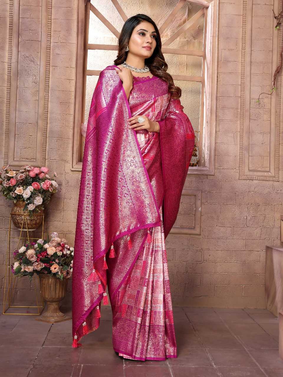 Ynf Banarasi Soft Silk RIN144 Somya Silk Sarees Wholesale Banarasi Silk Sarees Designer Silk Sarees Silk Sarees For Weddings Manufacturer